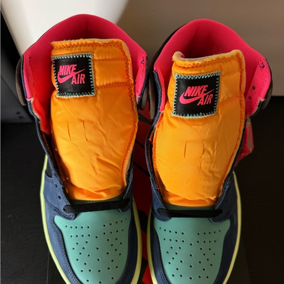 Nike Air Jordan 1 Retro High OG Tokyo Bio Hack Men's Size 9 Multicolor - Picture 3 of 6